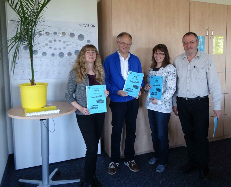 Lehrerteam in der bungsfirma AHG